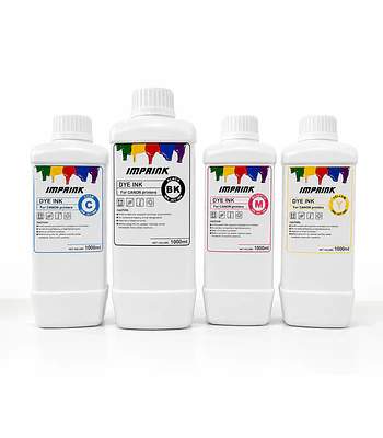 SEGUNDA SELECCIÓN! Tinta Dye Para Impresoras CANON PIXMA 1000 ml