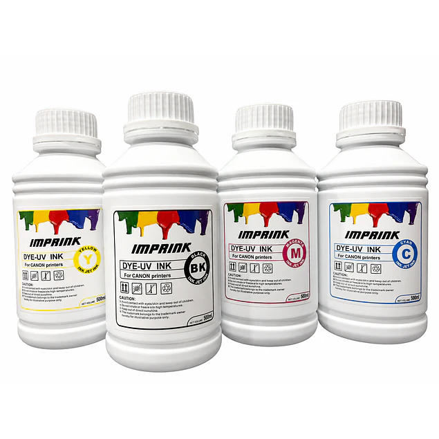 SEGUNDA SELECCIÓN! Tinta Imprink Dye Uv Para Todas Impresoras Canon 500ml