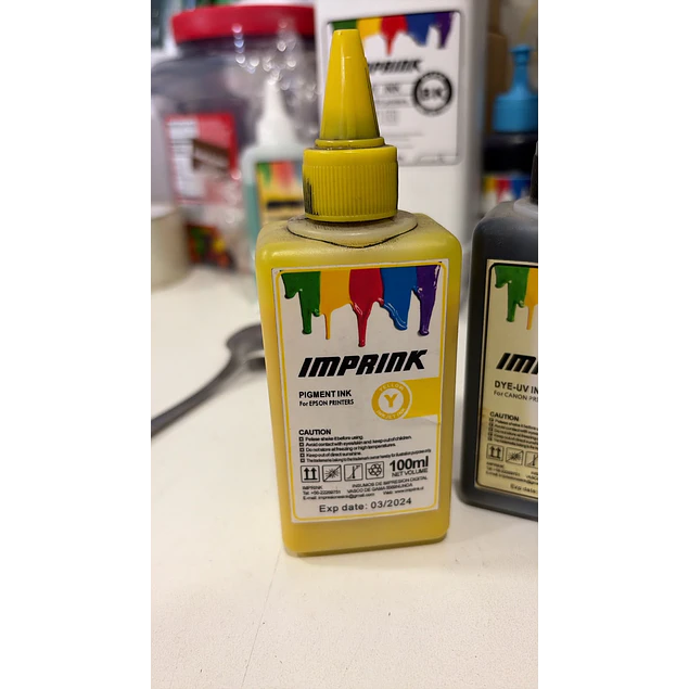 SEGUNDA SELECCIÓN! Tinta Imprink Pigmentada Para Todas Impresoras Epson 100 ml