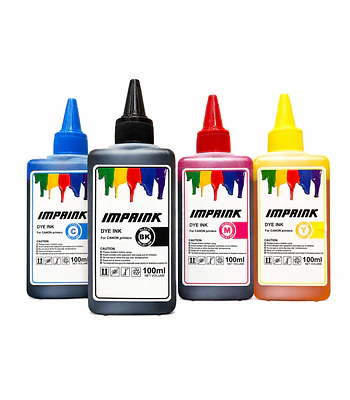 SEGUNDA SELECCIÓN! Tinta Dye UV Para Todas Impresoras Canon 100ml