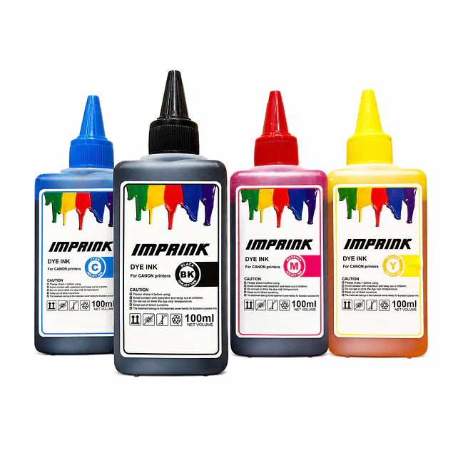 SEGUNDA SELECCIÓN! Tinta Dye UV Para Todas Impresoras Canon 100ml
