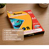 CAJA 10 RESMAS!! 100 Micas Para Termolaminadora Plastificadora tamaño A4 125mic para Laminado