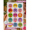 Papel Adhesivo Matte A4 / 128 gramos 50 Hojas