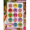 CAJA 20 RESMAS!! Papel Adhesivo Matte A4/128g 50 Hojas