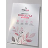 Lamina plastica Doble Faz Plateada IMPRIMIBLE A4/20 hojas