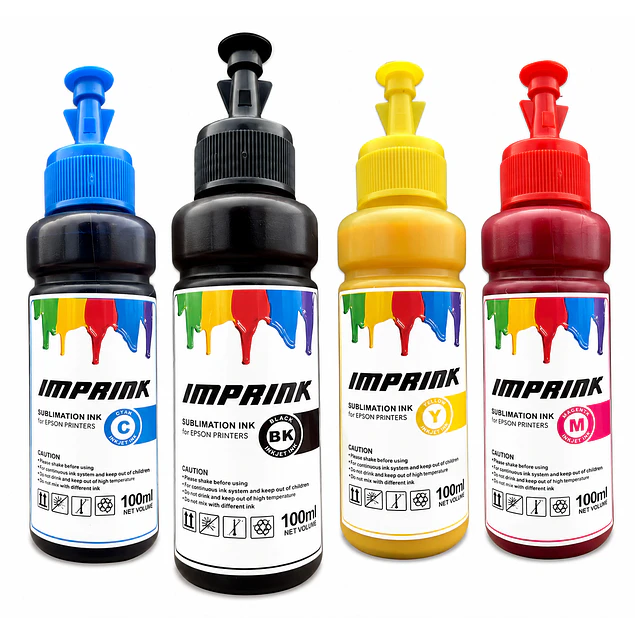 Tinta Imprink Sublimacion Para Todas Impresoras Epson 100ml 