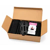 100 PortaCredenciales VERTICAL Pvc tamaño carnet