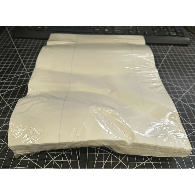 ¡SEGUNDA SELECCIÓN! Papel Transfer Premium Poleras O Telas Oscuras A4 100 Hojas