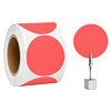 Etiquetas Termicas Directa Adhesivas 70x70 Mm Coral 500un