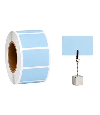 Etiquetas Termicas Directa Adhesivas 60x40 Mm Celeste 500un