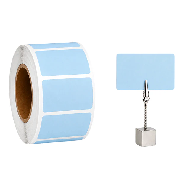 Etiquetas Termicas Directa Adhesivas 60x40 Mm Celeste 500un