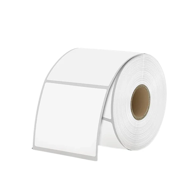 2 Rollos etiquetas Termicas adhesivas 60x60 mm 1000 unidades 