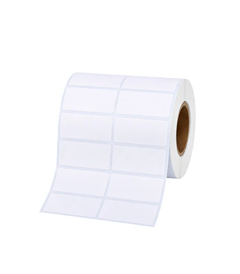 4 Rollos etiquetas Termicas adhesivas 50x25 mm X2-2500 unidades 