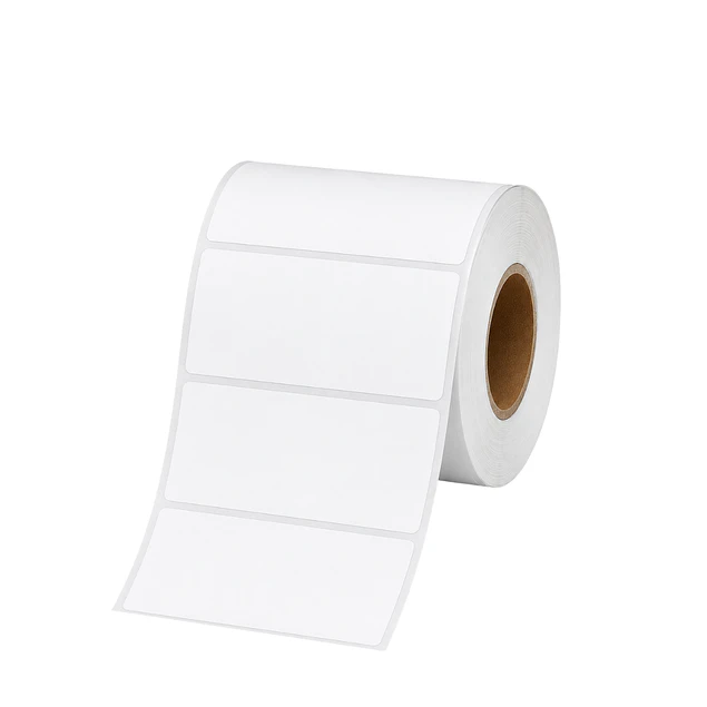 4 Rollos etiquetas Autoadhesivas termicas 80x50 mm x 1000 un