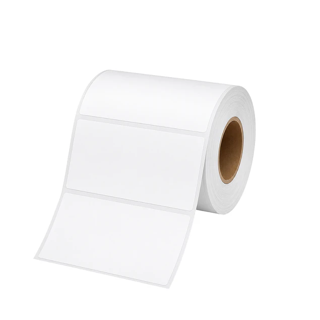 2 Rollos etiquetas Autoadhesiva termicas 100x50mm x 700 un