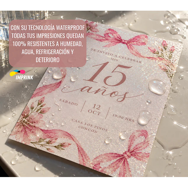 Laminado en Frio Transparente Efecto Punto (Glitter) A4/50 hojas