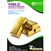 Vinilo Adhesivo Dorado Gold Premium A4/10 Hojas