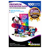 CAJA 20 RESMAS!! Papel Para Sublimación Premium (reverso amarillo) A4  Resma De 100 Hojas  SECADO INSTANTANEO