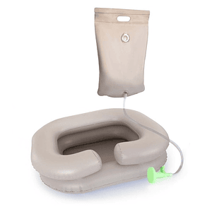 Lavapelo Inflable con Ducha