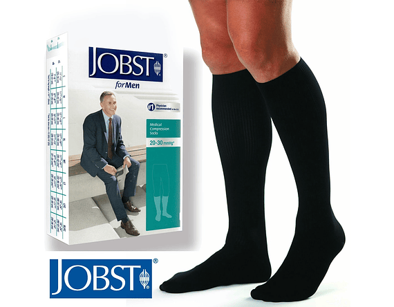 Calcetín Jobst For Men 15-20 mmhg Negro 3