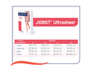 Media Muslo Compresiva Jobst Ultrasheer 15-20 mmHg  3