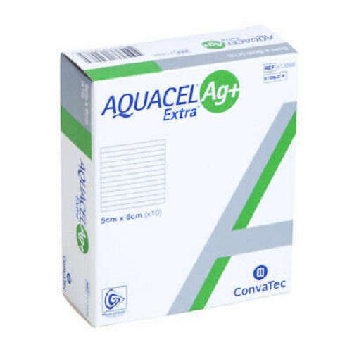 Aquacel AG + Extra con Alginato de Plata 5×5 cm unidad