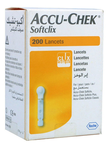 Lancetas Accu-Chek® Softclix 200 unidades