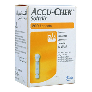 Lancetas Accu-Chek® Softclix 200 unidades