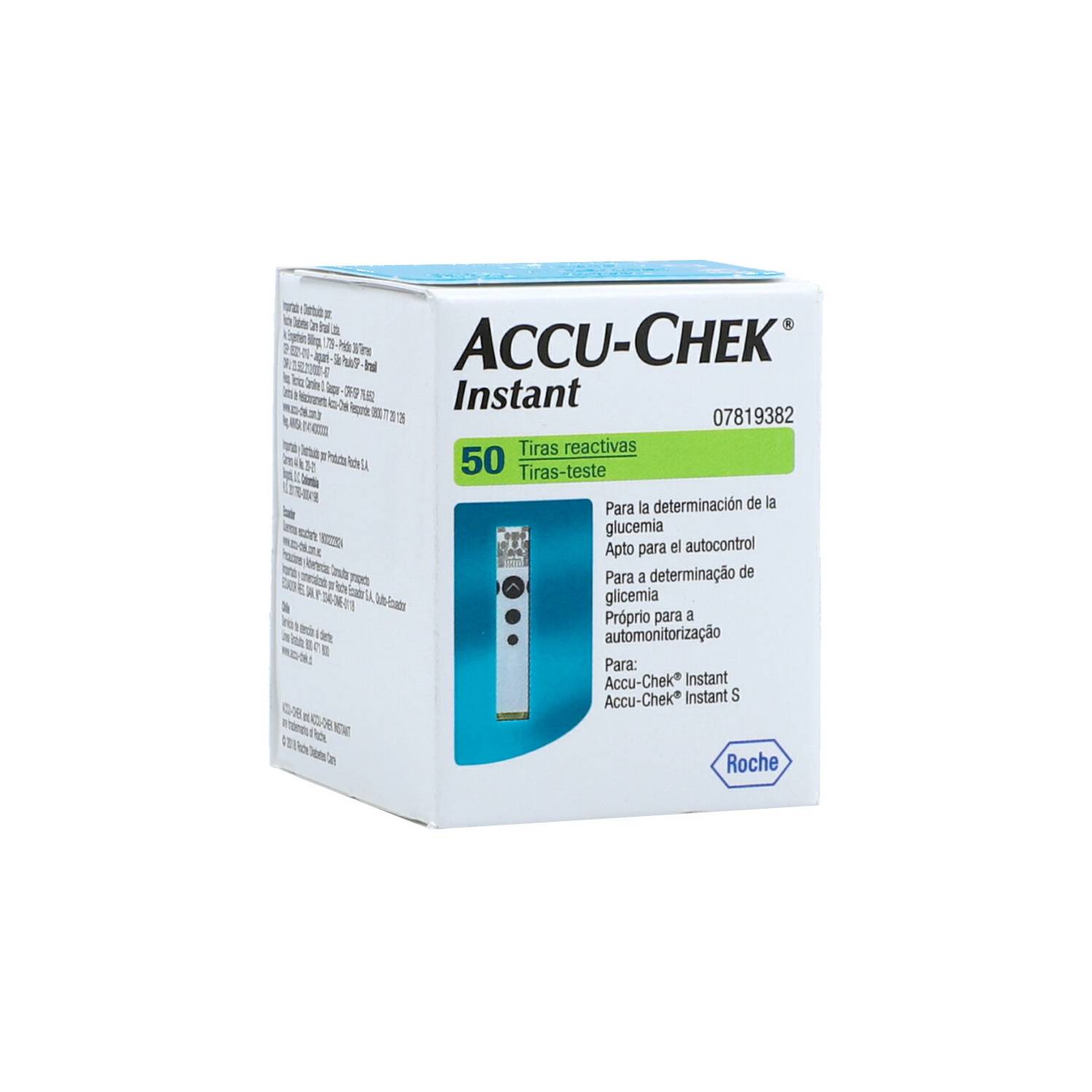 Tiras Reactivas Accu-Chek® Instant 50 unidades