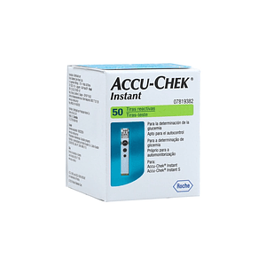 Tiras Reactivas Accu-Chek® Instant 50 unidades