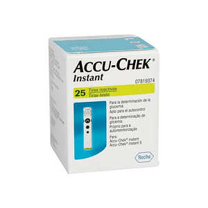 Tiras Reactivas Accu-Chek® Instant 25 unidades