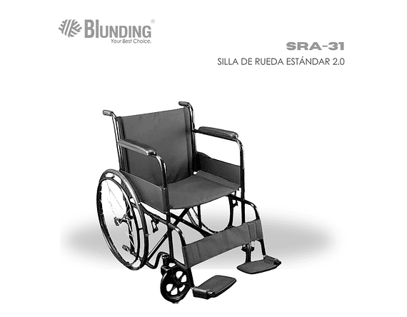 Silla de Ruedas Estándar 2 Blunding 1