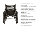 Silla de Ruedas Traumatológica Premium Blunding 3