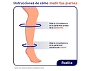 Media Rodilla Compresiva Jobst Ultrasheer 30-40 mmHg Punta Abierta 4
