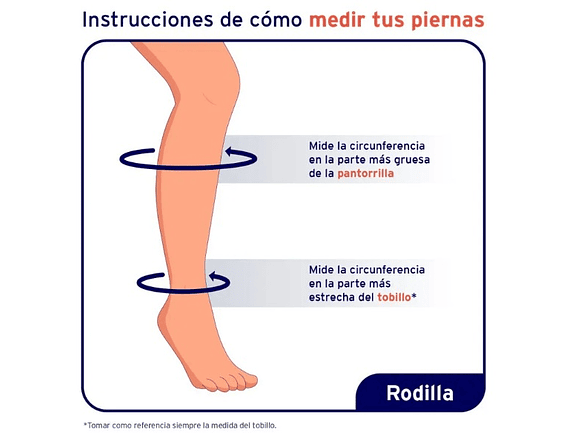 Media Rodilla Compresiva Jobst Ultrasheer 30-40 mmHg Punta Abierta 4