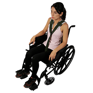 Sujetador de Pacientes para Silla de Ruedas Blunding
