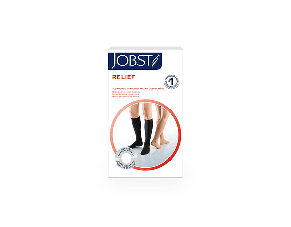 Media Rodilla Compresiva Jobst Ultrasheer Relief 30-40 mmHg Punta Abierta 2