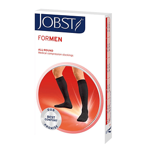 Calcetín Jobst For Men Rodilla 15-20 mmhg Negro