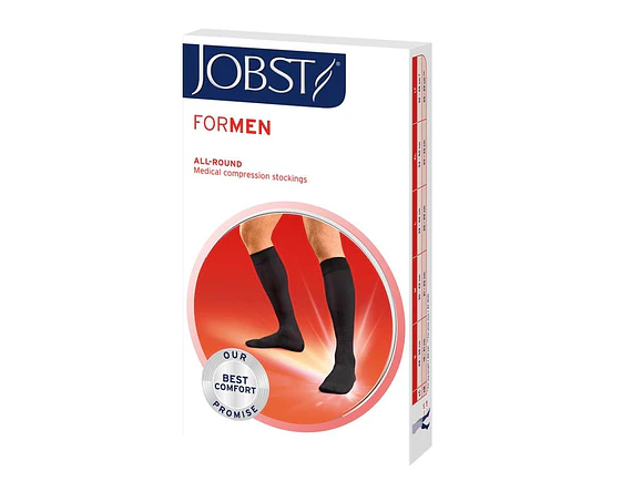Calcetín Jobst For Men Rodilla 20-30 mmhg Negro 1