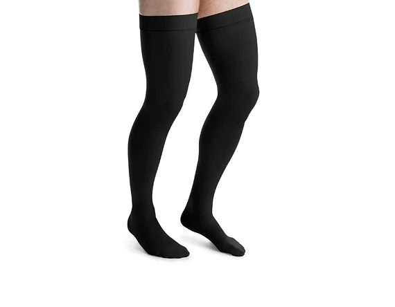 Calcetín Jobst For Men Muslo 30-40 mmhg Negro Compresión Alta  1