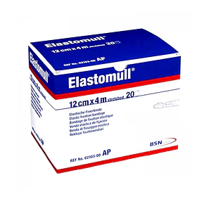 Elastomull 12x4 cms Caja de 20 unidades