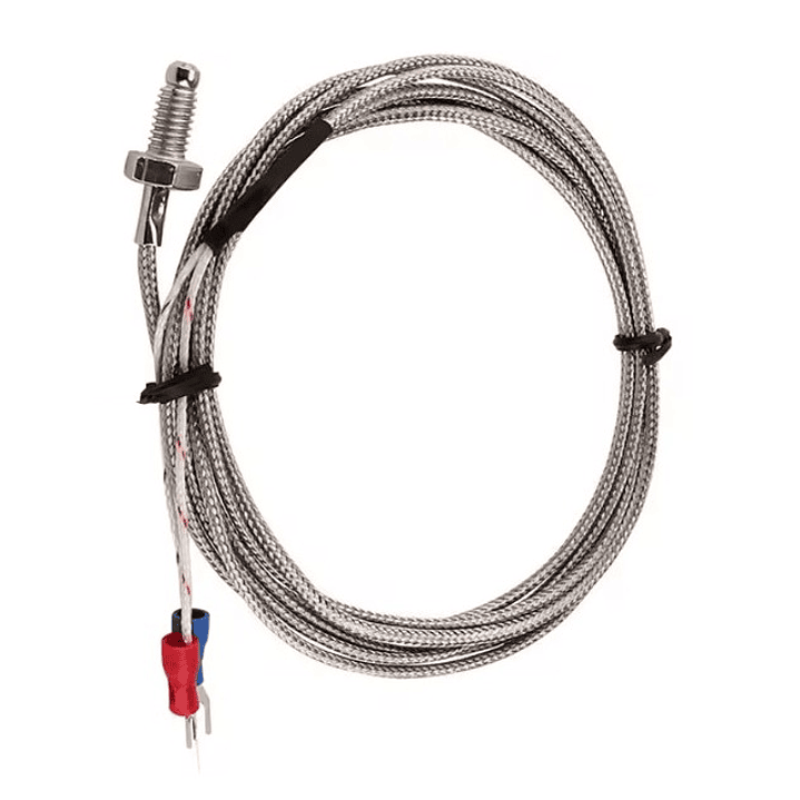 Sonda Termocupla Tipo K  0-800°C, Rosca M6, Cable 4MTS 2
