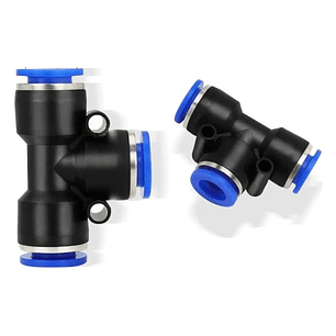 Conector Tee 4mm Pack 2 Unidades