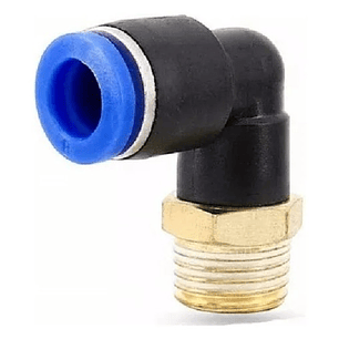 Conector Codo 1/4 X 10mm Pack 2 Unidades