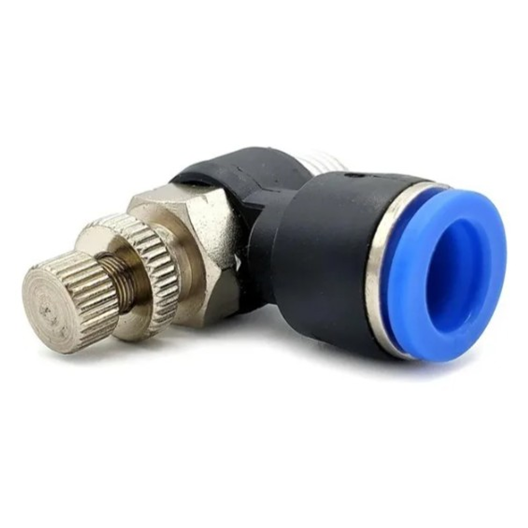 Conector Regulador De Flujo Aire Hilo De 1/4 X 6mm Neumático 3