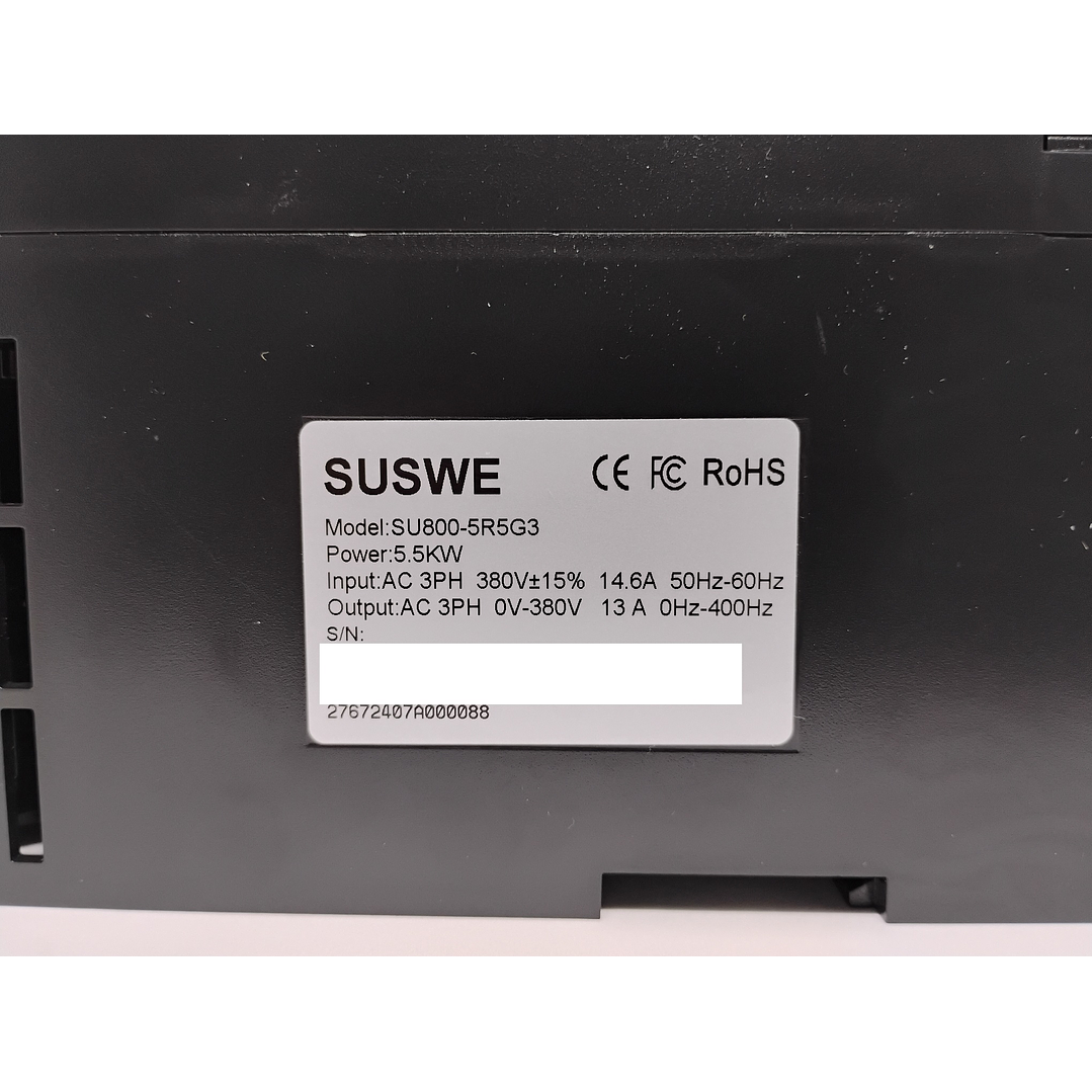 Variador De Frecuencia 5,5 Kw (7.5 Hp) Salida Trifasica 380v 2