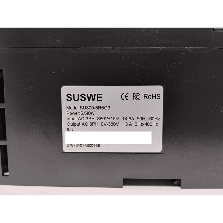 Variador De Frecuencia 5,5 Kw (7.5 Hp) Salida Trifasica 380v 2