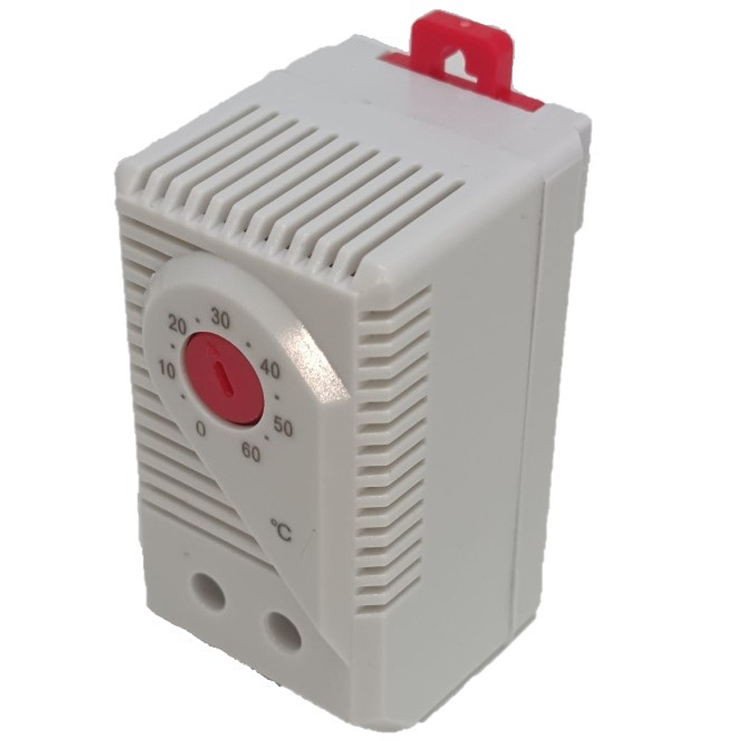 Termostato Ajustable Para Tablero Eléctrico 0-60° Kto011 1nc 3