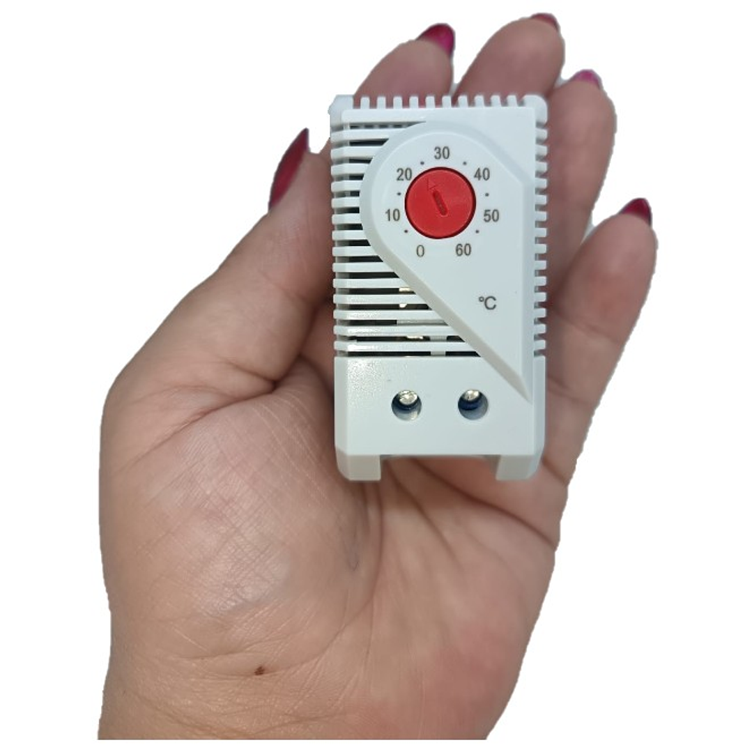 Termostato Ajustable Para Tablero Eléctrico 0-60° Kto011 1nc 7