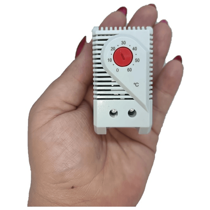 Termostato Ajustable Para Tablero Eléctrico 0-60° Kto011 1nc 7